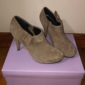 Suede Booties